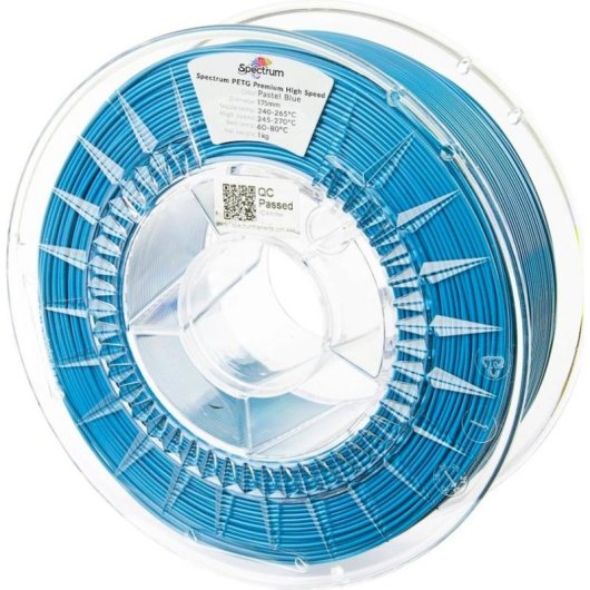Filament PETG Spectrum 81543 Blau High Speed 1,75 mm Präzision Chemische Resistenz