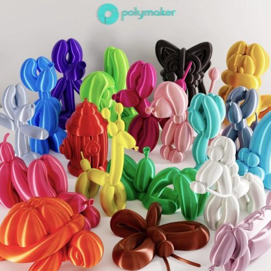 Filament PLA Polymaker Panchroma Silk Schwarz 1,75 mm Seidenglanz Leichte Verarbeitung
