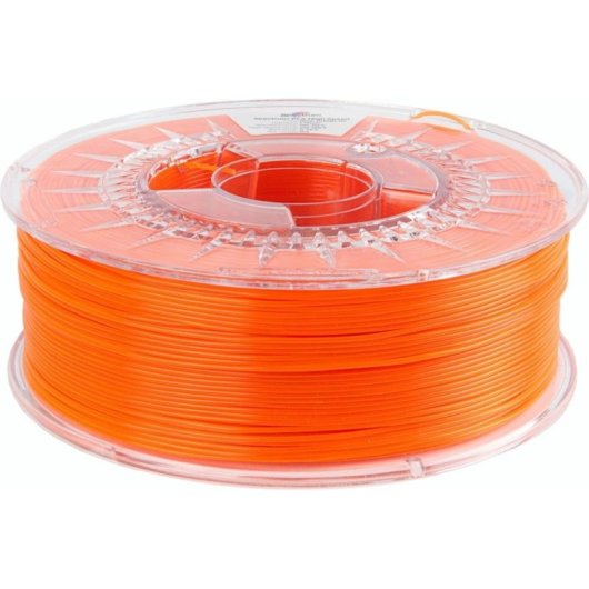 Filamento PLA High Speed Spectrum 81051 Naranja 1,75 mm Biodegradable UV Resistente
