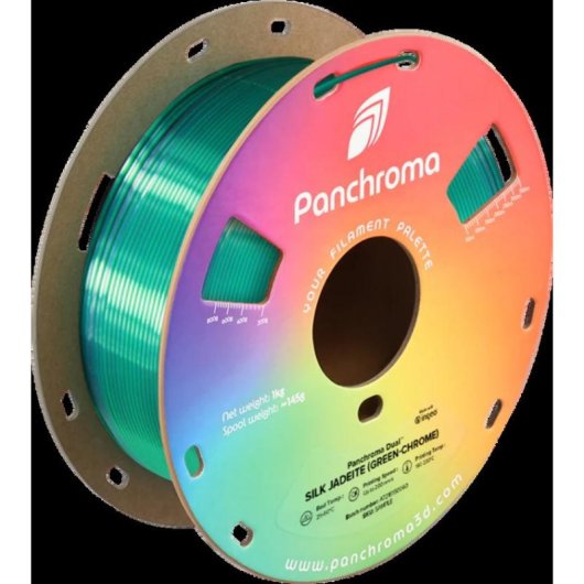 Filamento PLA Polymaker Panchroma Dual Silk Multicolor 1,75 mm Degradado Satinado Fácil Impresión
