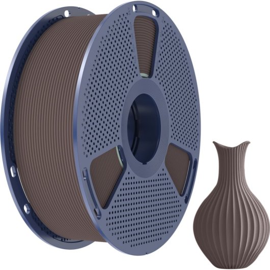 Filament PLA SUNLU 6933582314163 Marron 1,75 mm Finition Mate Haute Vitesse