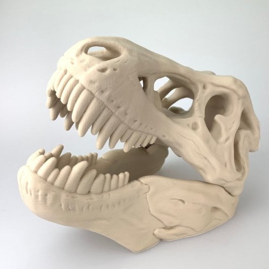 Filamento PLA Mineral Fiberlogy PLA-MIN-NATUR-175-085 Natural 1,75 mm Precisão Acabamento Gesso