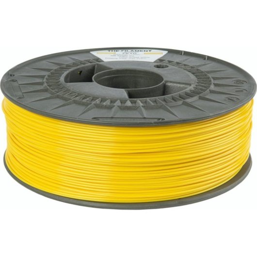 Filament PETG The Filament TF-24023 Gelb 1,75 mm Recycelte Spule Extra Strapazierfähig