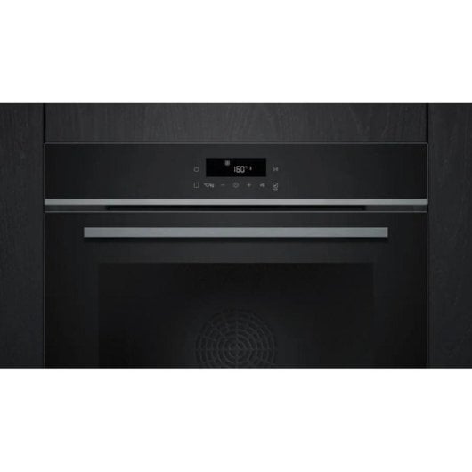 Horno eléctrico Siemens iQ300 HB472G0B3 71 L Acero Inoxidable Negro limpieza pirolítica e hidrolítica