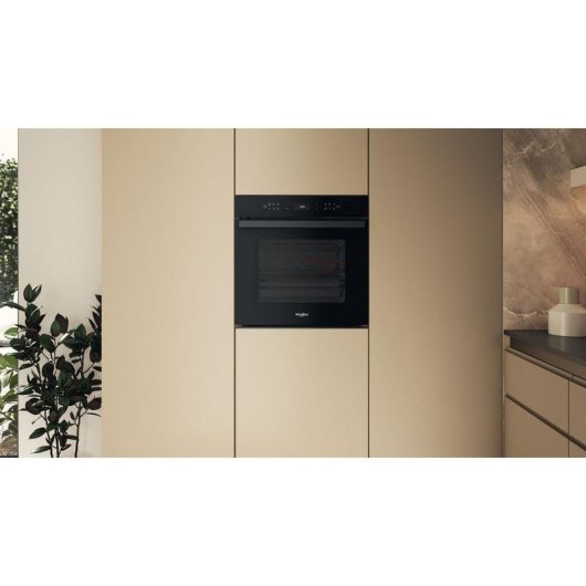 Horno eléctrico Whirlpool WOI6A8FPT1SBA 73 L Negro pirolítico e hidrolítico integrado