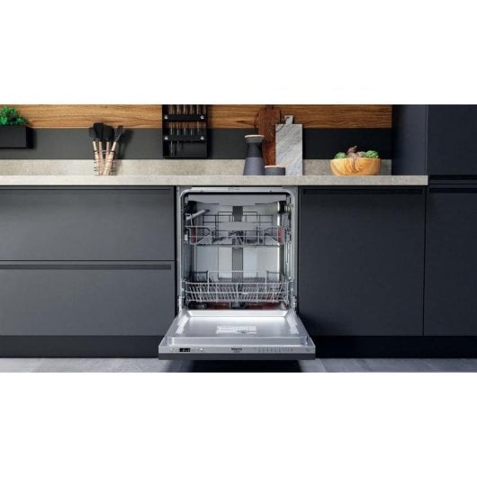 Lave-vaisselle Hotpoint HA4IFD14B 14 couverts D entièrement intégrable avec écran