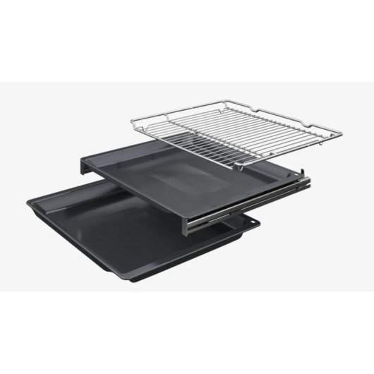 Horno elétrico Siemens HR976GMB1 71 L Inox Preto pirolítico vapor Wi-Fi