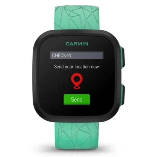 Garmin Bounce 4G LTE GPS Bluetooth 42mm LCD Noir Vert Suivi activité Micro Haut-parleur