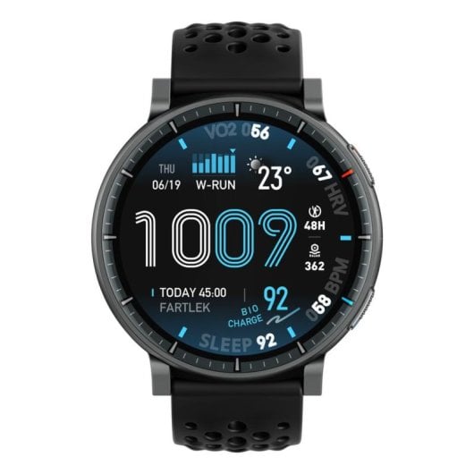 Amazfit W2556GL1N Bluetooth NFC 48,5mm AMOLED Schwarz Einheitsgröße Wasserdicht 5ATM