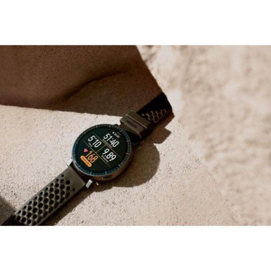 Amazfit Active Max Bluetooth NFC 48,5mm AMOLED Preto Resistente Água 5ATM Pulsómetro