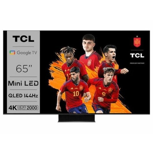 TV TCL QLED Pro 75C765 75" 4K Smart TV MiniLED Titanio