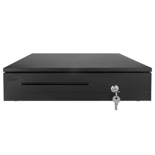 Cajón de Dinero Qian QOC-HON12-01 5 Billetes 8 Monedas Electrónico Negro