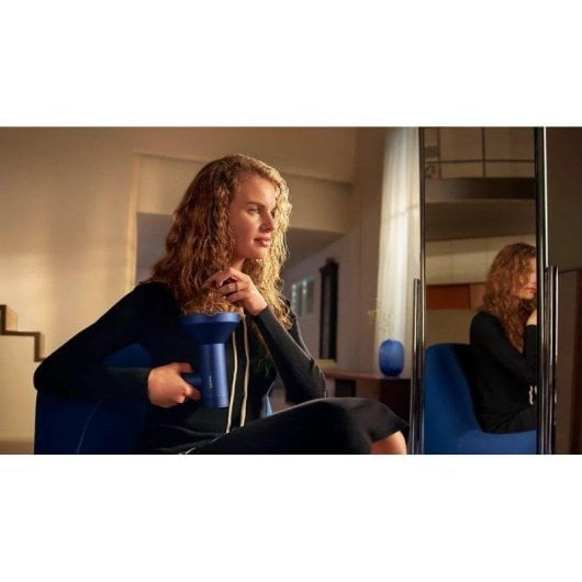 Haartrockner Philips BHD839/10 Blau ThermoShield Advanced, 1400W, Ionen, 3 Stufen