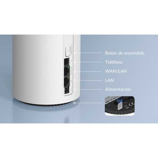 Router Strong 5GROUTERBE7200 5G Wi-Fi 7 7,2Gbps SIM Ethernet 2,5Gbps NFC