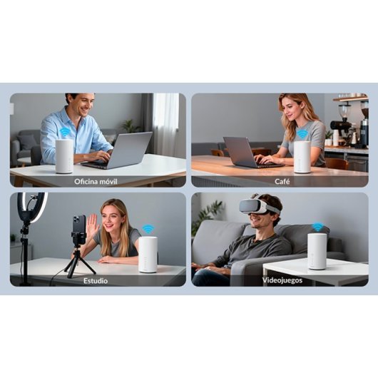 Router Strong 5GROUTERBE7200 5G Wi-Fi 7 7,2Gbps SIM Ethernet 2,5Gbps NFC