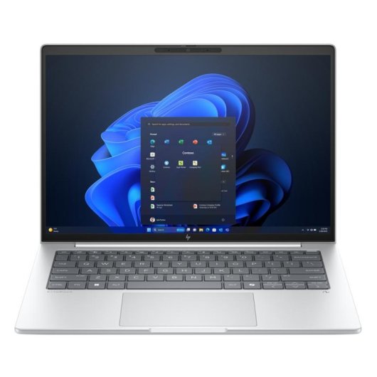 Portátil HP EliteBook 8 G1i 14" Intel Core Ultra 7 256V 16GB Intel Arc Graphics 512GB SSD Windows 11 Pro lector de huella