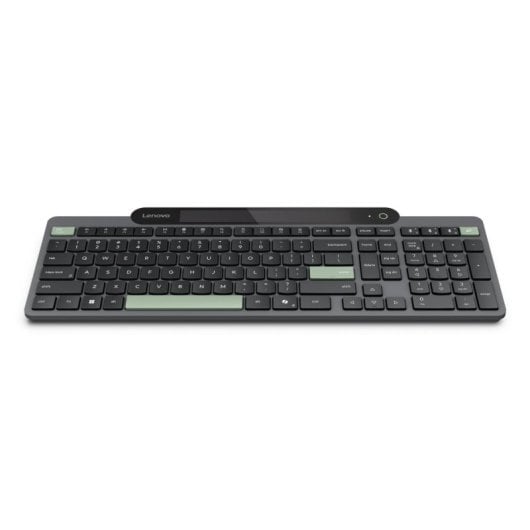 Teclado Lenovo Self-Charging Bluetooth de membrana español tamaño completo solar