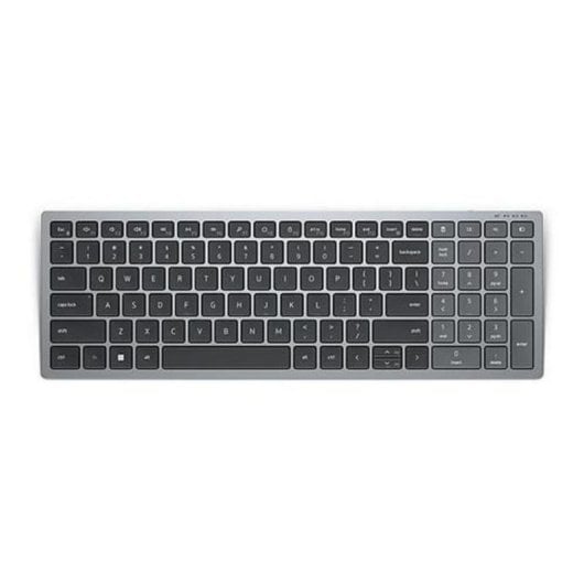 Teclado DELL compacto inalámbrico Bluetooth 5.0 QWERTY US con teclado numérico