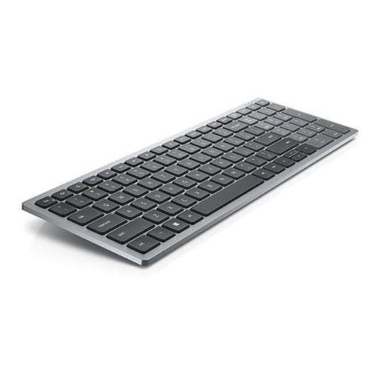 Teclado DELL compacto inalámbrico Bluetooth 5.0 QWERTY US con teclado numérico
