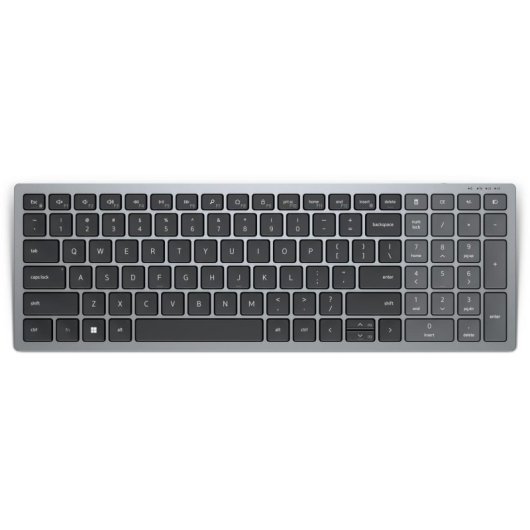 Teclado Dell compacto sem fios Bluetooth 5.0 QWERTY US com teclado numérico