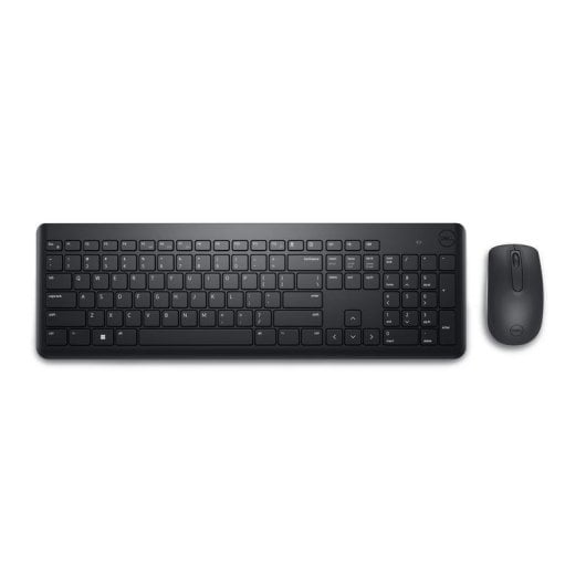 Teclado DELL KM3322W de membrana inalámbrico Layout español con ratón y teclas multimedia