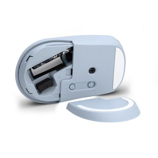 Ratón HP 400 Inalámbrico Dual Bluetooth/USB 2.4GHZ Silencioso Batería 24 Meses 6000DPI Silicona Suave Azul