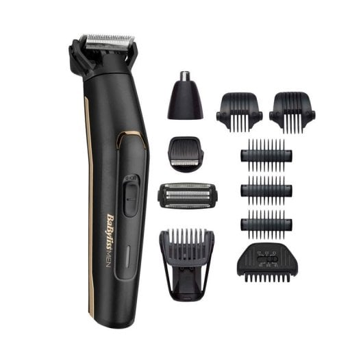 Cortadora de pelo BaByliss 11-en-1 Carbon Titanium inalámbrica resistente al agua