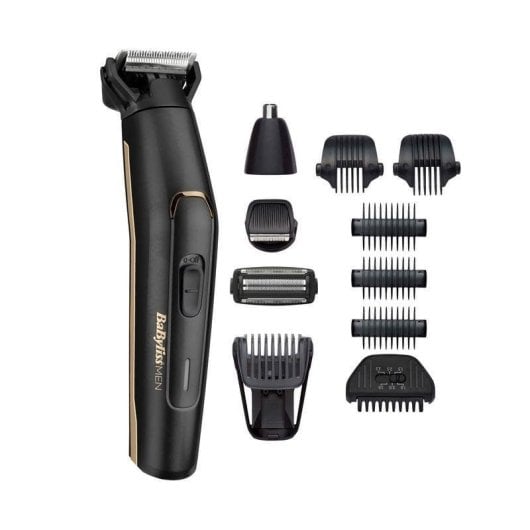 Multigroomer BaByliss 11-en-1 Carbon Titanium Kabellos 70min Nass und Trocken 11 Aufsätze