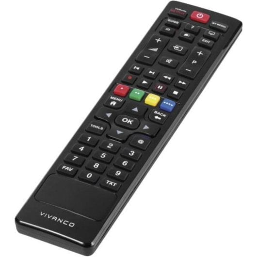 Télécommande Vivanco VVREMOTELGK pour TV LG IR sans fil boutons noirs
