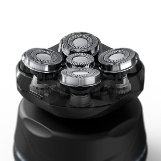 Rasoio Testa Rowenta GentleBald Senza Filo 80min Impermeabile 5 Testine Flessibili