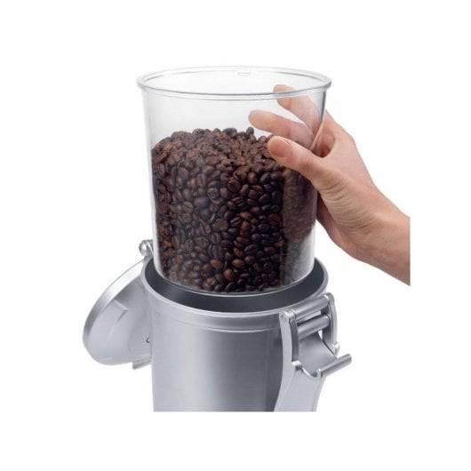 Recipiente de café DeLonghi DECC500 1,5 L hermético prateado