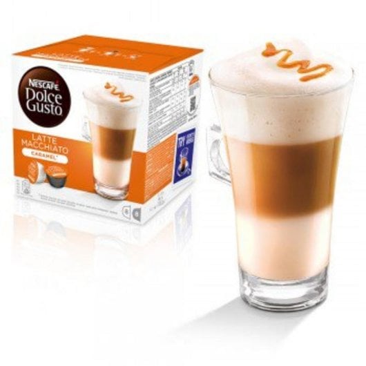 Capsula caffè Nescafé Dolce Gusto Caramel Latte Macchiato 8 tazze