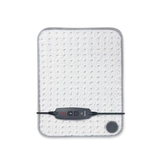 Heizdecke Beurer HK Grau Microfaser Abnehmbare Abdeckung 3 Heizstufen