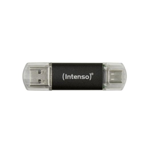 Pen USB Intenso Twist Line 128GB USB-A USB-C 70MB/s Antracite