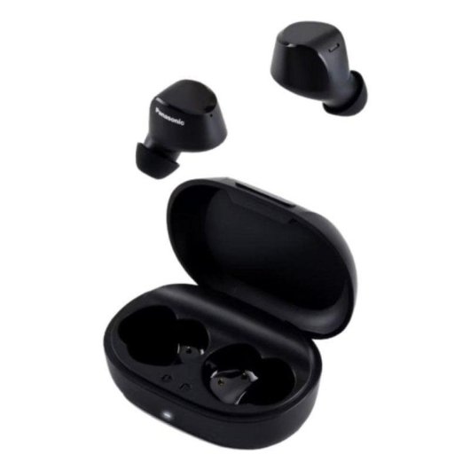 Auriculares Panasonic RZ-B120W sem fios Bluetooth para chamadas e música, IPX4, preto