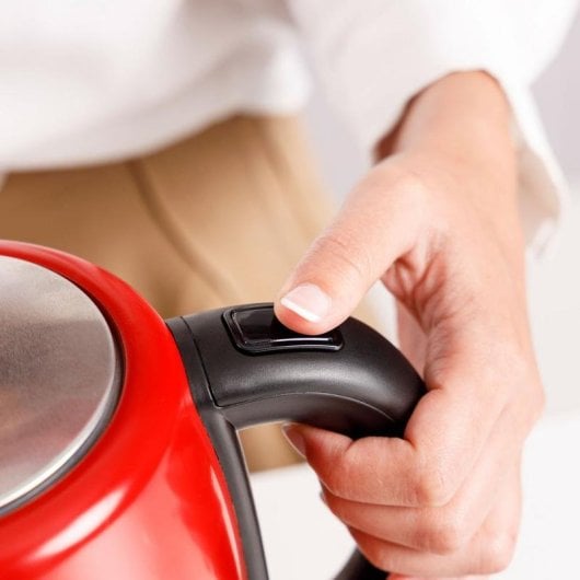 Bouilloire électrique Taurus KE2402X 1L 2400W design vintage rouge sans fil