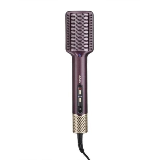 Brosse lissante BaByliss Air Power AS6400E 900W céramique ionique 4 températures câble 360° grenat