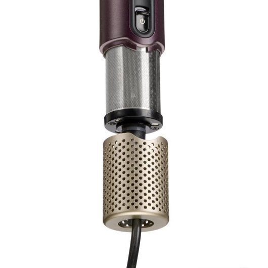 Brosse lissante BaByliss Air Power AS6400E 900W céramique ionique 4 températures câble 360° grenat