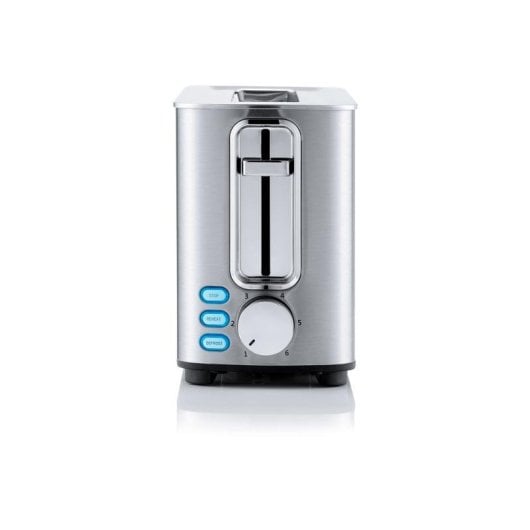 Tostador Flama 966FL 1 Scheibe Edelstahl 1050 W lange Schlitz