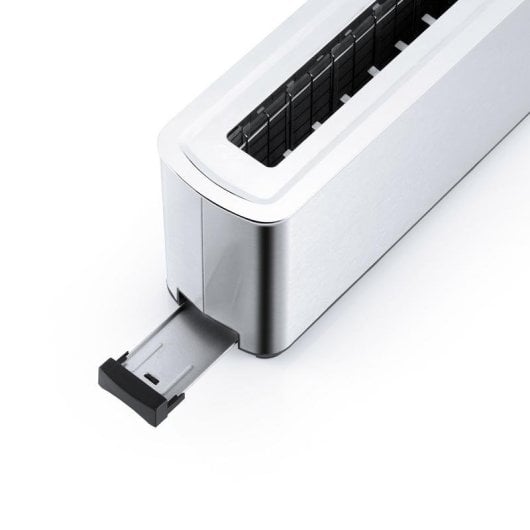Tostador Flama 966FL 1 Scheibe Edelstahl 1050 W lange Schlitz