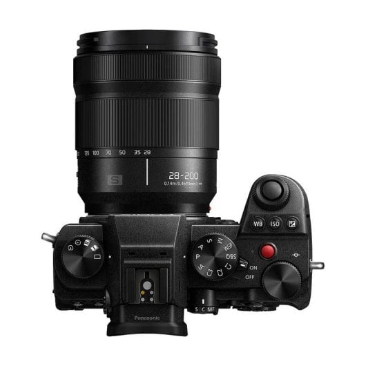 Câmara Digital Panasonic Lumix S5D S 28-200mm F4-7.1 Zoom 24.2MP 4K Full-Frame
