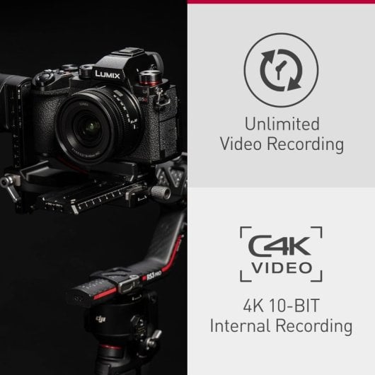 Câmara Mirrorless Panasonic Lumix S5 24.2MP 6000x4000mm Full-Frame 18-40mm WiFi Bluetooth