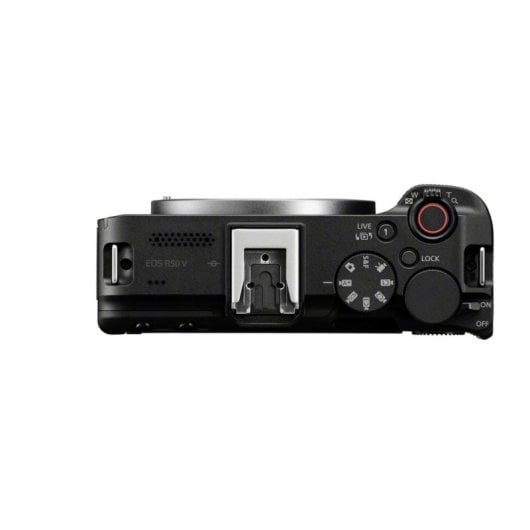 Appareil photo Canon EOS R50 V 24,2MP CMOS 4K UHD Écran tactile Wi-Fi Noir