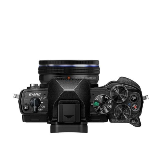 Appareil photo Olympus OM-D E‑M10 Mark IV + 14-42mm F3.5-5.6 EZ 20,3 MP 4K Noir