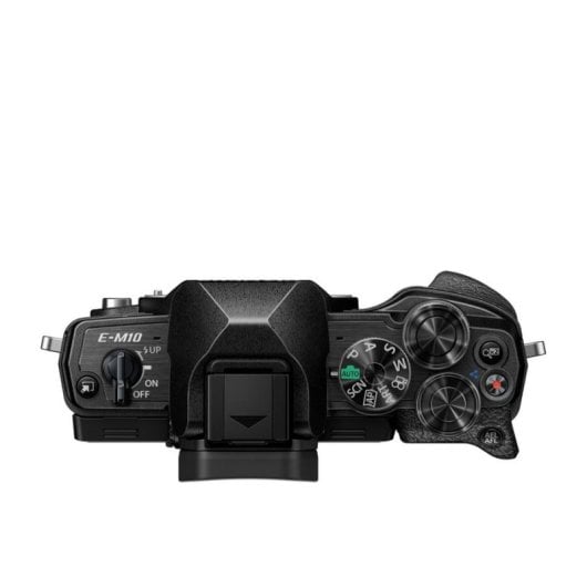 Appareil photo Olympus OM-D E‑M10 Mark IV + 14-42mm F3.5-5.6 EZ 20,3 MP 4K Noir