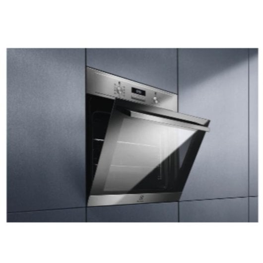 Horno eléctrico Electrolux EOF3H40BX 65 litros Acero Inox AquaClean grill display multifunción