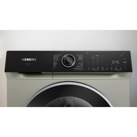 Máquina de Lavar Roupa Siemens iQ500 WG56H2AXES 10 kg 1580rpm A Inox Wifi Doseador Automático