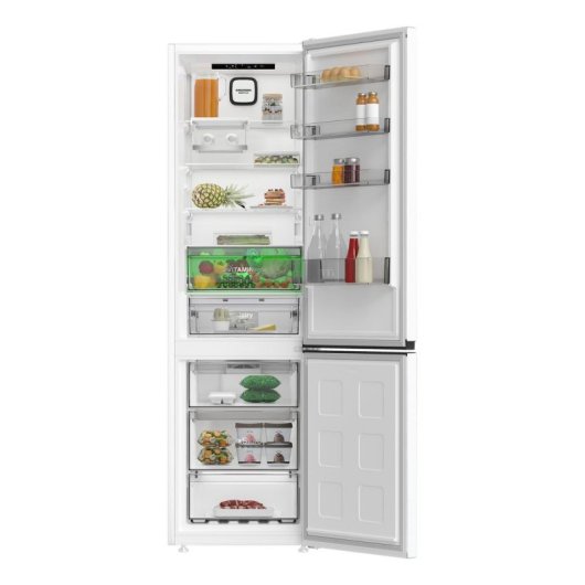 Frigorífico Combi Grundig GKPN 36920 W No Frost 203,5cm 355L E Blanco