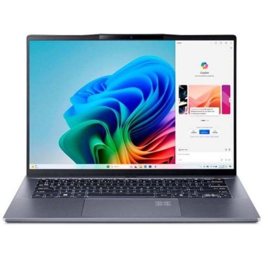 Portátil Acer NX.KYXEB.00C 14" Qualcomm Snapdragon X1P-42-100 16GB 1TB Windows 11