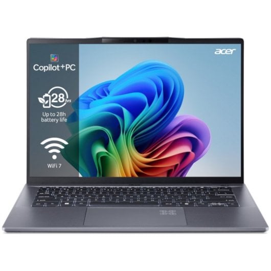 Laptop Acer NX.KYXEB.00C 14" Qualcomm Snapdragon X1P-42-100 16GB 1TB SSD Windows 11